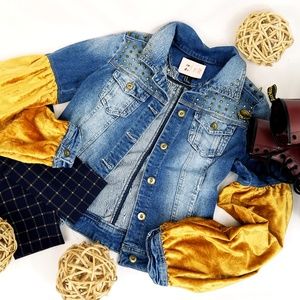 RE .DO Upcycled Jean Jacket Size M